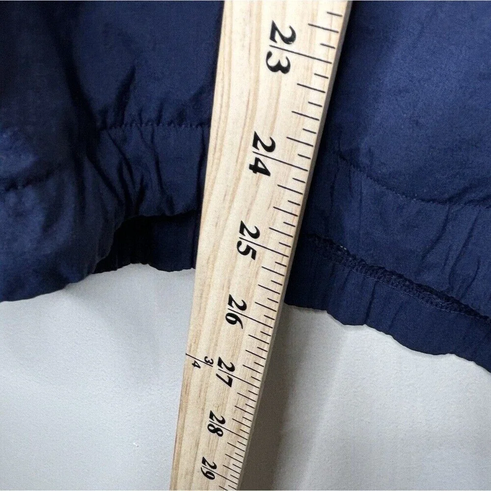 Vintage 90s Riddell Jacket High Vented Colorblock 1/4 Zip Spellout Size XL Blue